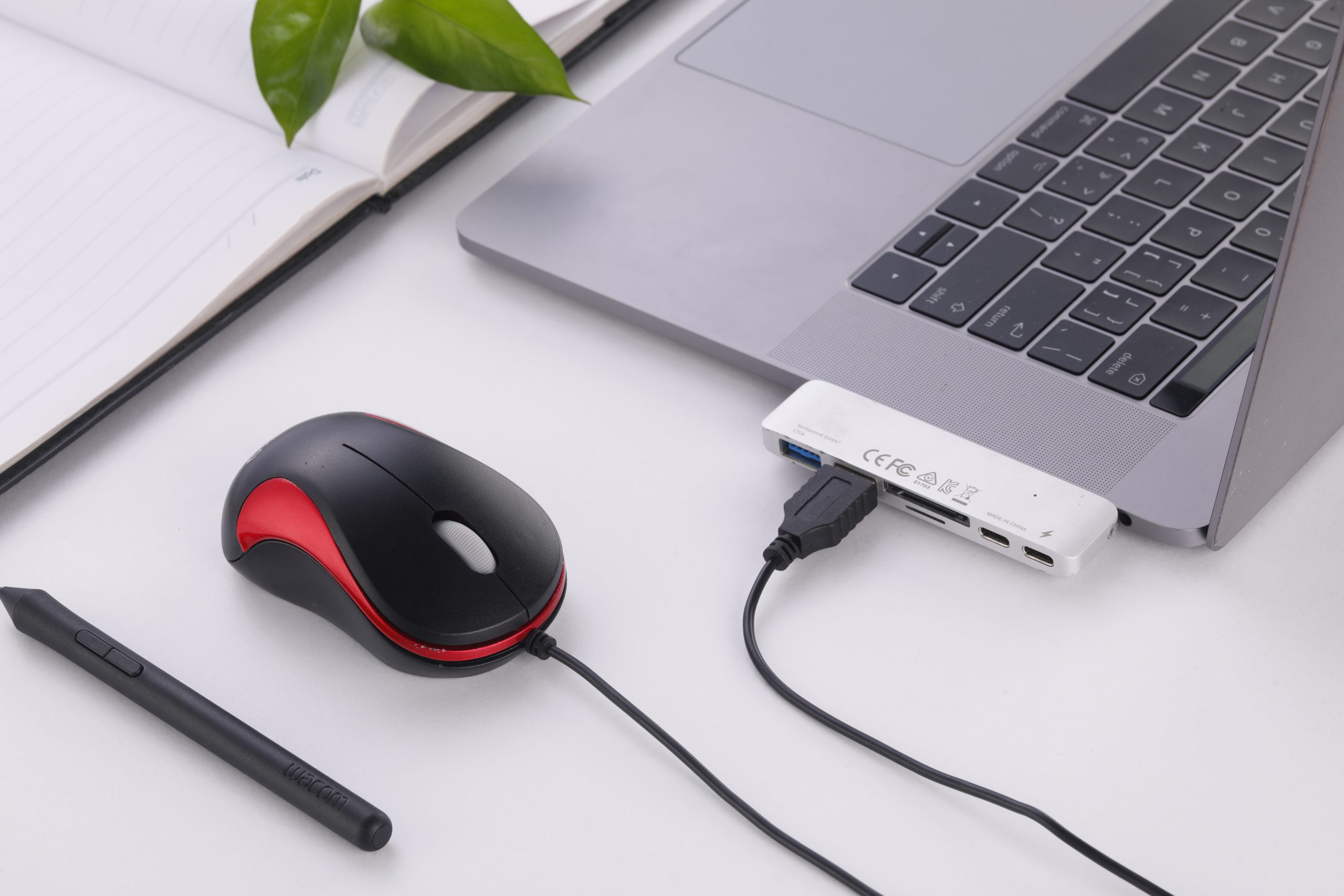 SOON GO Wired Mouse,Mini Optical Computer Mouse with Ergonomic Design for Laptop, Chromebook, PC, Desktop, Mac, Notebook-Red - Image 5